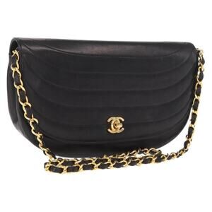 Chanel Half Moon Chain Shoulder Bag